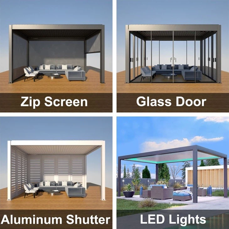 Retractable Roof Pergola