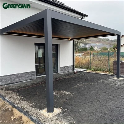 Utendørs levende pergola